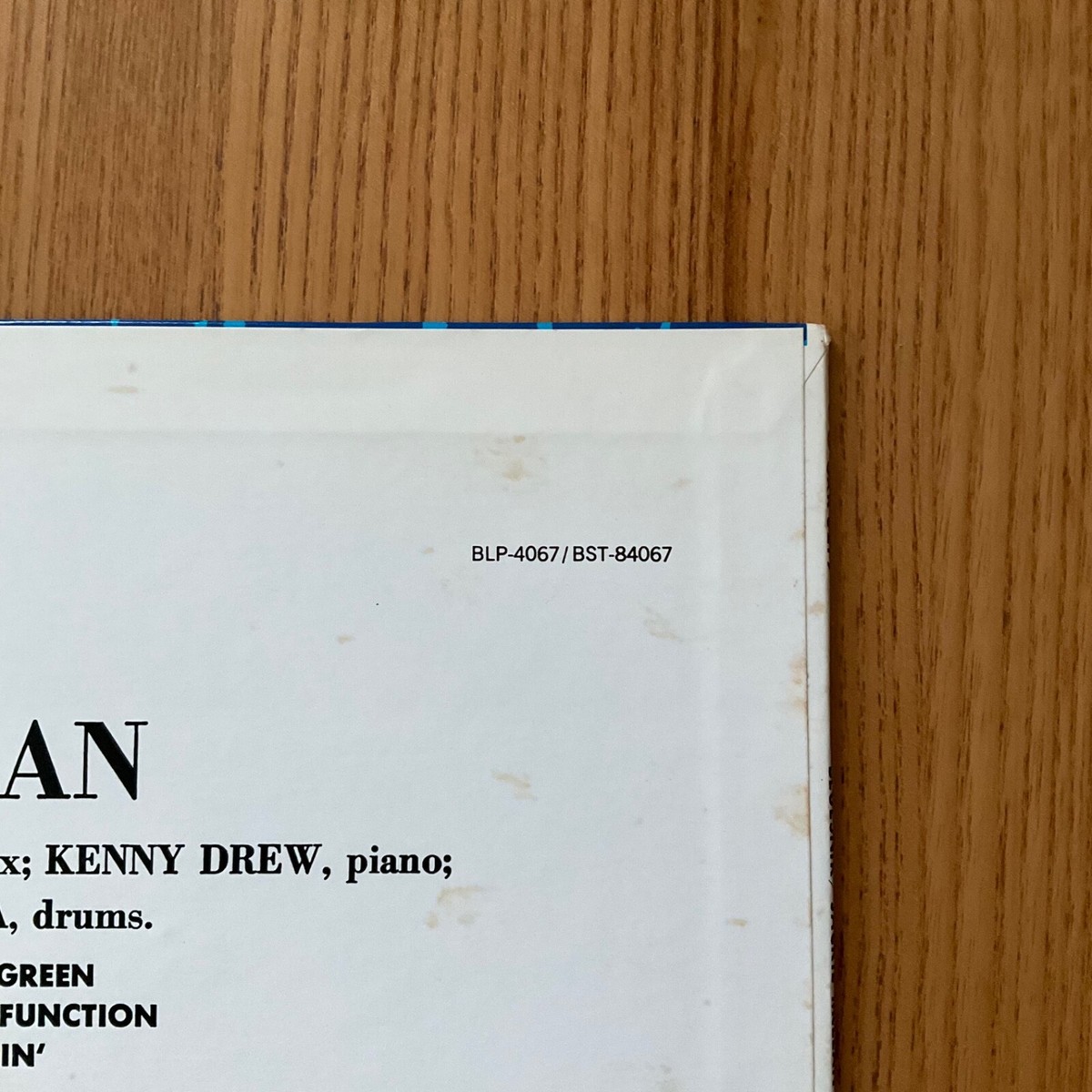 JACKIE MCLEAN BLUESNIK BLUE NOTE GXK-8219 JAPAN VINYL LP | eBay
