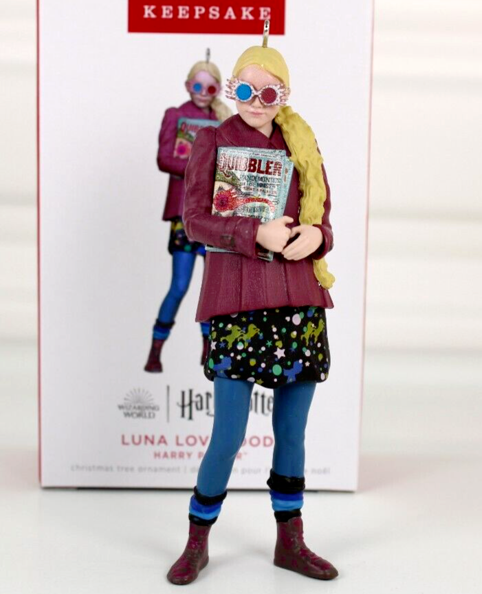 Hallmark Luna Lovegood Harry Potter Wizarding World Limited Edition 2022 Ornament