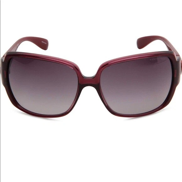 Marc by Marc Jacobs Red Plastic Frame Sunglasses for Women  display picture 2
