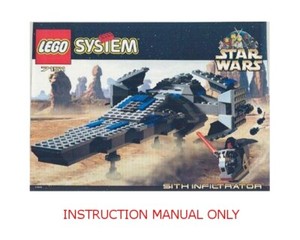 (Instructions) for LEGO 7151 - Star Wars: Sith Infiltrator - INSTRUCTION  MANUAL | eBay