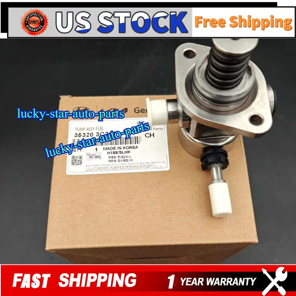 NEW OEM High Pressure Fuel Pump 35320-3C220 For 2013-2018 Kia Sorento - Image 3 of 4