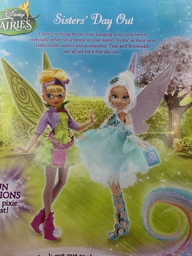CLEARANCE  Disney Fairies Stylin' Tink Doll - In Box - 2014 Jakks Pacific + Bag - Picture 4 of 10