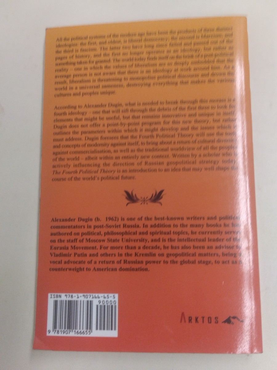 The Fourth Political Theory by Alexander Dugin 2012 Trade