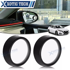 2pcs Car Adjustable Stick On Rearview Blind Spot Mirrors For Nissan 370Z Altima