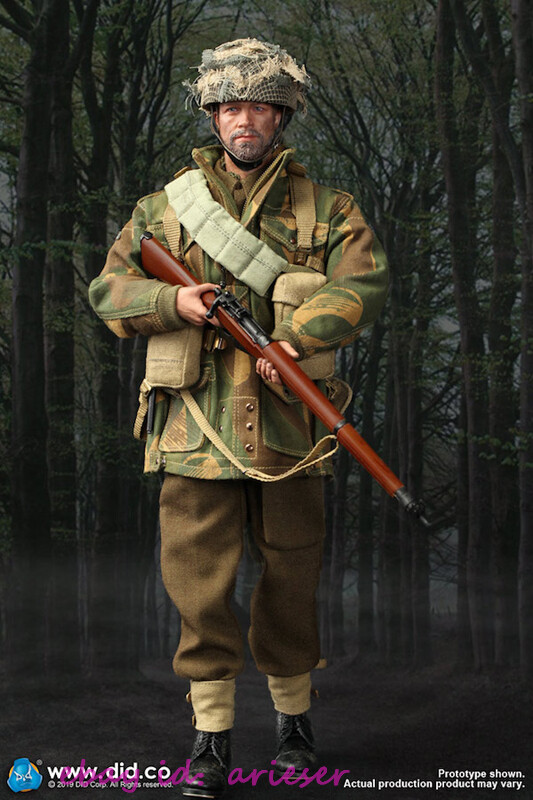 DID 1/6 K80136A WWII British 1st Airborne Division Red