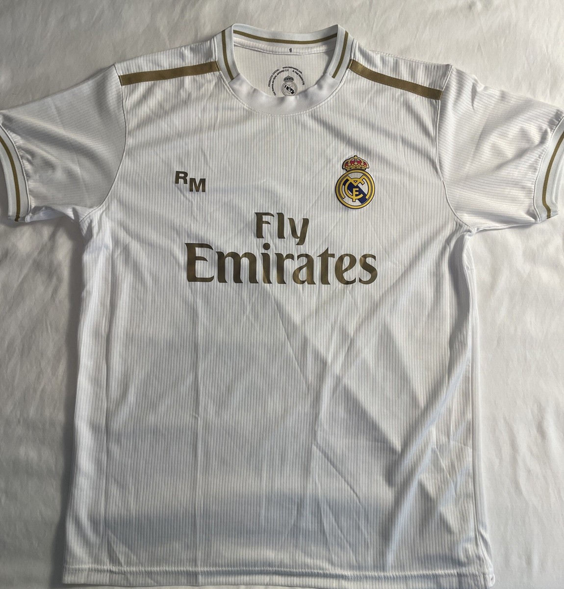 Real Madrid Home Football /Soccer Jersey 18/19 Adult Mens Medium
