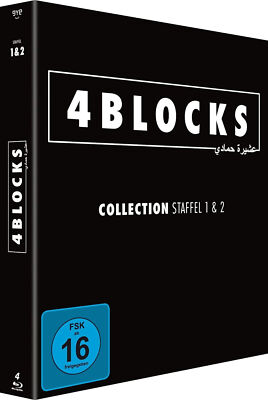 4 BLOCKS - COLLECTION - STAFFEL 1+2 AUF 4 BLURAYs ORIGINAL UNCUT EDITION NEU&OVP