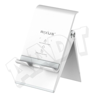 RIXUS Verstellbare Handy Ständer: Tisch Handy Halterung Kompatibel mit 7,2 zoll