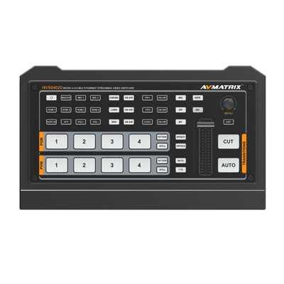 HVS0402U Micro 4 Channel HDMI-compatible Streaming Video Switcher Mixer