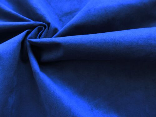 Admiral Blue Medium Authentic Premium Alcantara Microfibre Suede-like Fabric2.2M - Picture 5 of 11