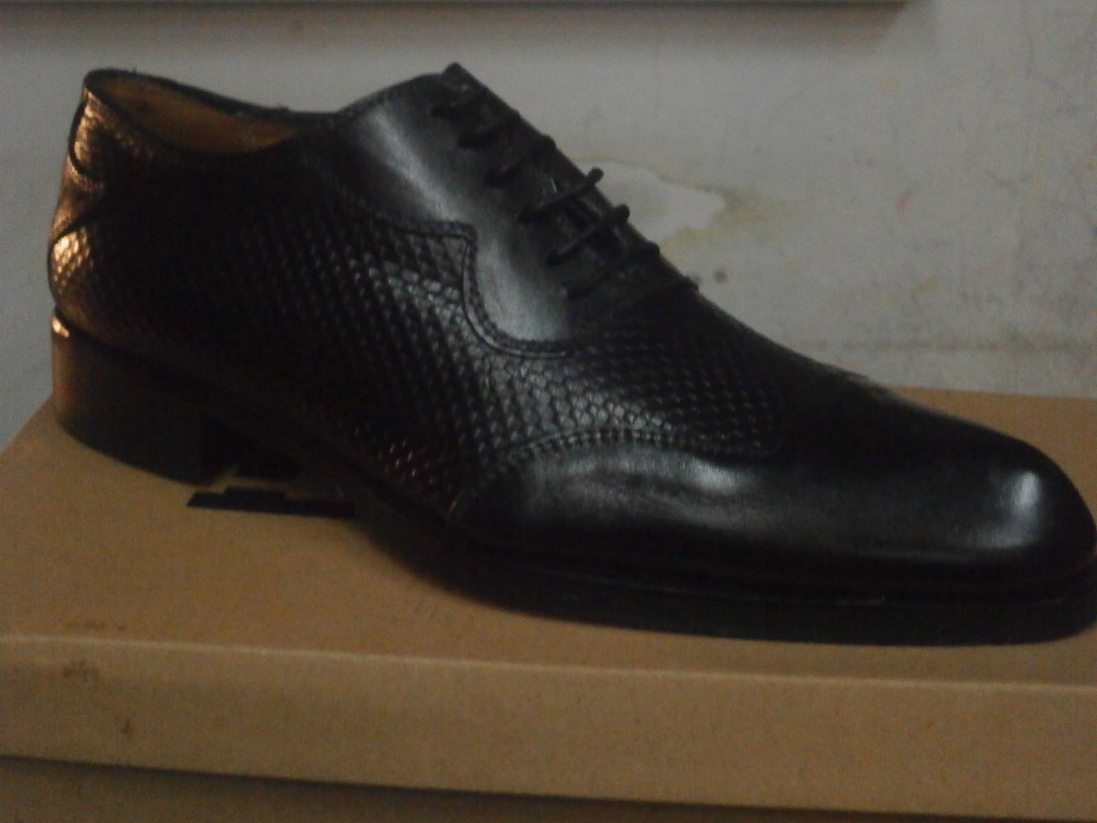 SAOLA Scarpe uomo Italian shoes ANDREA CORELLI SOLID scarpe eleganti in pelle.