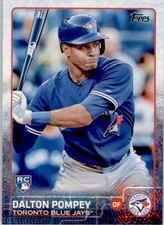 2015 Topps #97 Dalton Pompey Toronto Blue Jays Rookie Card