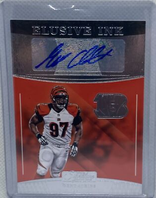 GENO ATKINS 2016 PANINI DONRUSS SIGNATURES SERIES ELUSIVE INK AUTO #EI-GA
