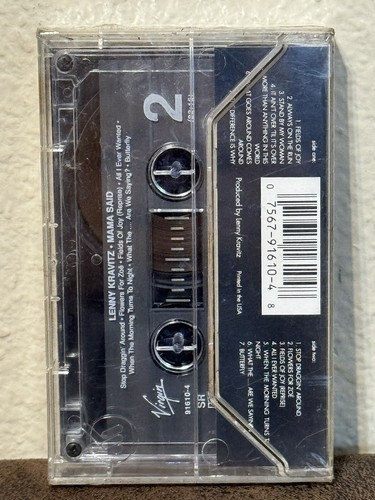 Rare! Lenny Kravitz CASSETTE Tape Mama Said New SEALED - NOS - Picture 6 of 6