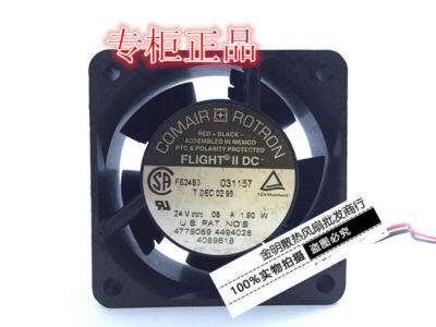 1 Pc. New 6025 6CM FS24B3 24V 0.08A 1.90W 2-wire inverter cooling fan
