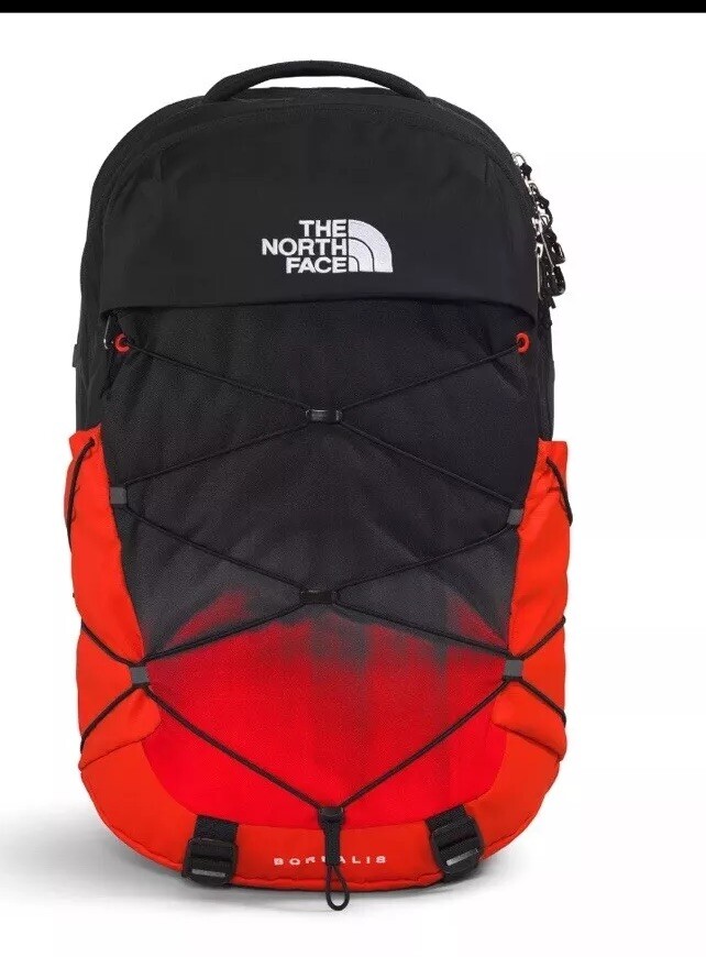 THE NORTH FACE Borealis Commuter Laptop Backpack Fiery Red Dip Dye