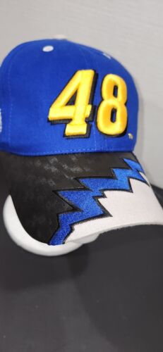 Jimmie Johnson adjustable hat cap 2003 checkered flag sports # 48