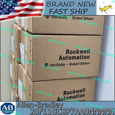 New Sealed AB 20F11GC8P7AA0NNNNN PowerFlex Air Cooled 753 AC Drive AB