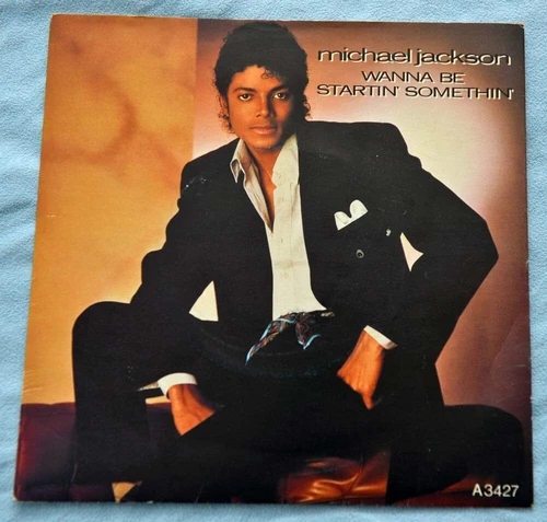 Michael Jackson - Wanna Be Startin' Somethin' - UK 1983 - Epic -A3427 - EX+ / NM