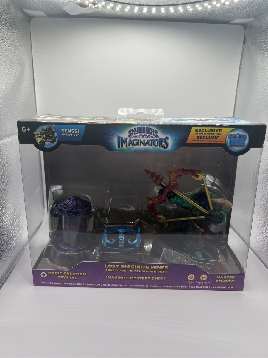 Skylanders Imaginators Master Ro-Bow/Lost Imaginite Mines Level Pack with  Box