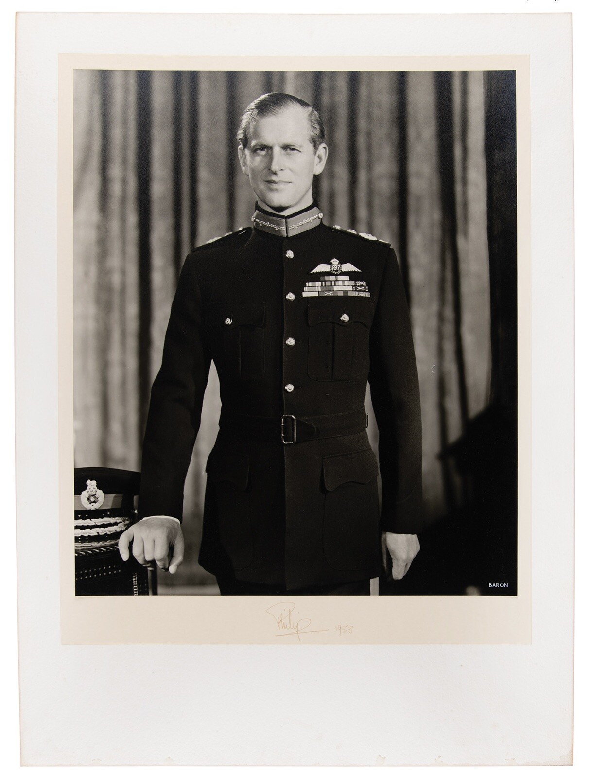Royal Prince Phillip “1953” Signed Autographed Auto 16x20 Photo PSA/DNA LOA RARE
