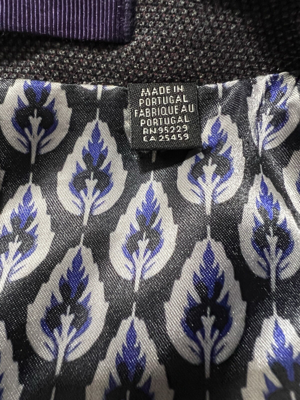 Ted Baker Polyester Blend Blazer Jacket Dark Gray… - image 6