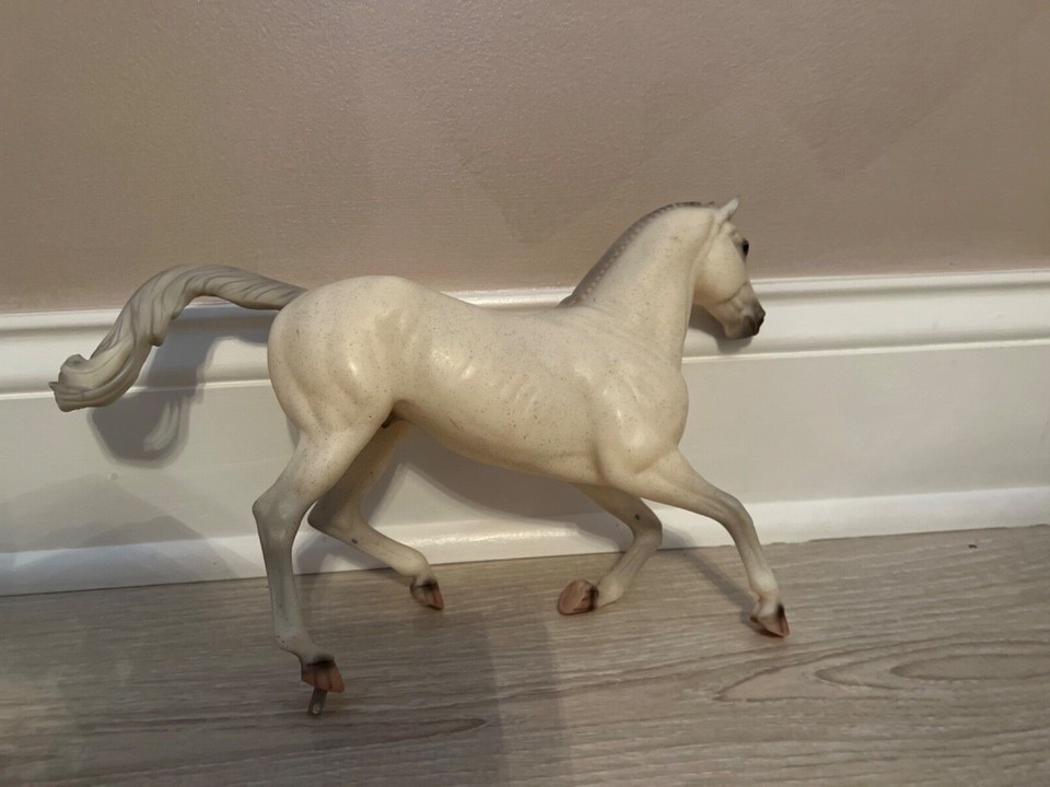 Vintage Breyer Horse 495 Gem Twist Grey Famous Show Jumper Olympic