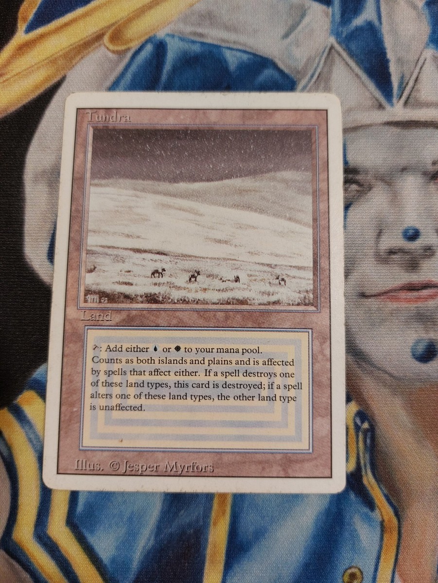 Tundra MTG Revised Rare Land Moderately Played x1 GG5 | eBay