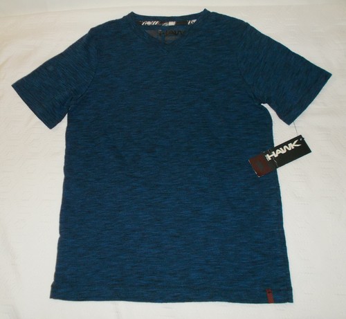 PUMA/Hawk Boys Medium 10 LOT Short Sleeve Shirt Top & Shorts 2pc M Set Blue NEW - Picture 2 of 4