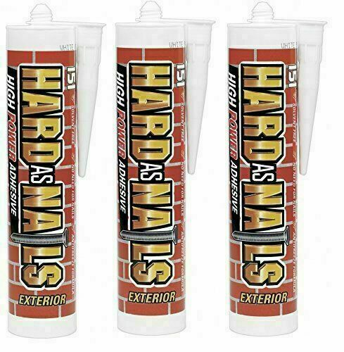 Hard As Nails Exterior Adhesive Solvent Free High Power Adhesive Cartridge 280ml - Picture 4 of 9