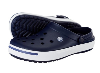 Size WOMENS 7 NEW Crocs Crocband II Clogs Sandals Slip On Shoes Blue