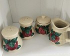 3D Four Piece Salt, Pepper, Creamer & Sugar Set Apple, Cracker Barrel — photo 2