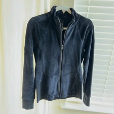 ATHLETA Cloud Fleece Jacket Double Cozy Sweatshirt  Black Medium 599502