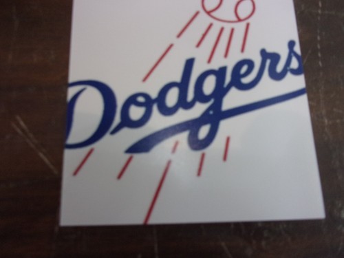 SET OF 4 LOS ANGELES DODGERS DRINK COASTERS NEW HANDMADE FAST SHIPPING - Picture 2 of 2