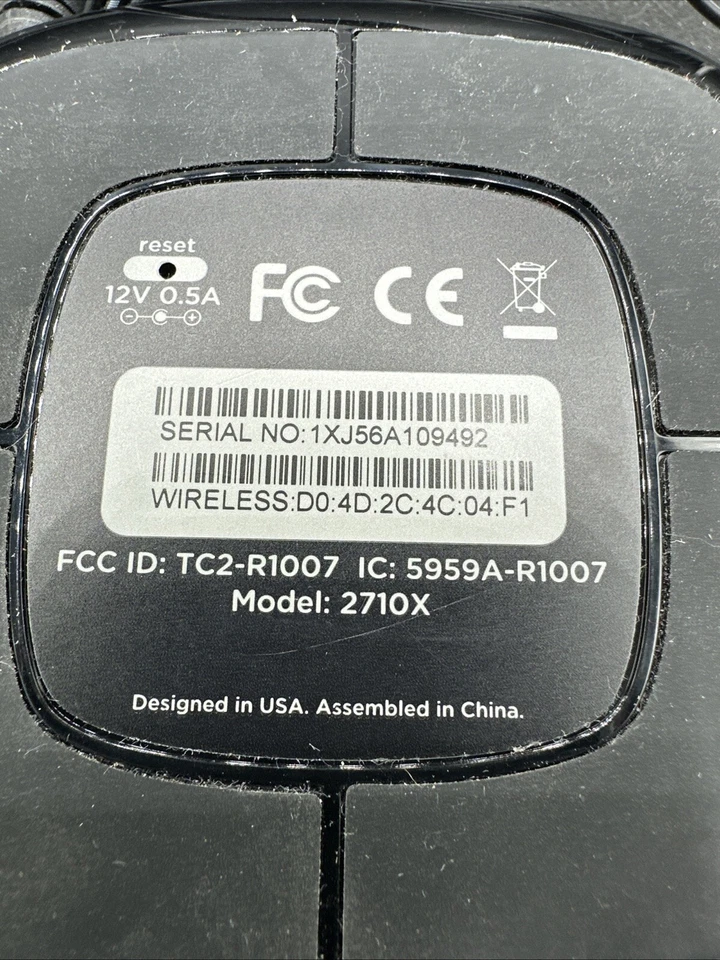 Unidad Roku Generación 1 Modelo 2710 X Negro FUNCIONA Solo Foto 2 de 2