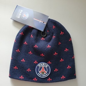 Bonnet Enfant PSG Paris Saint Germain - Collection Officielle | Acrylique, Pompon