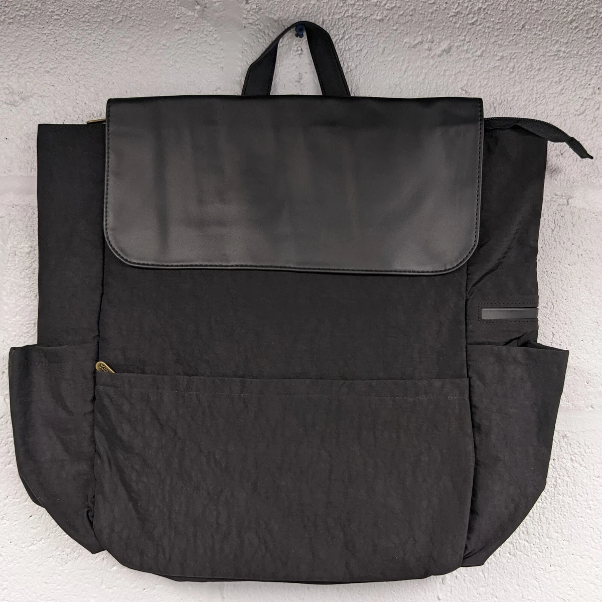 Thirty One On Point Black Backpack Briefcase Faux Leather Laptop Bag Office On Point Bundle From Thirty-One with Andrea Carver - YouTube main image 3