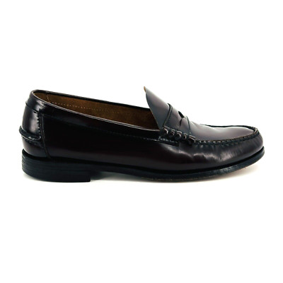 Men s 10 D Florsheim Berkeley Penny Loafer Dress Shoes 17058-05 Burgundy Leather