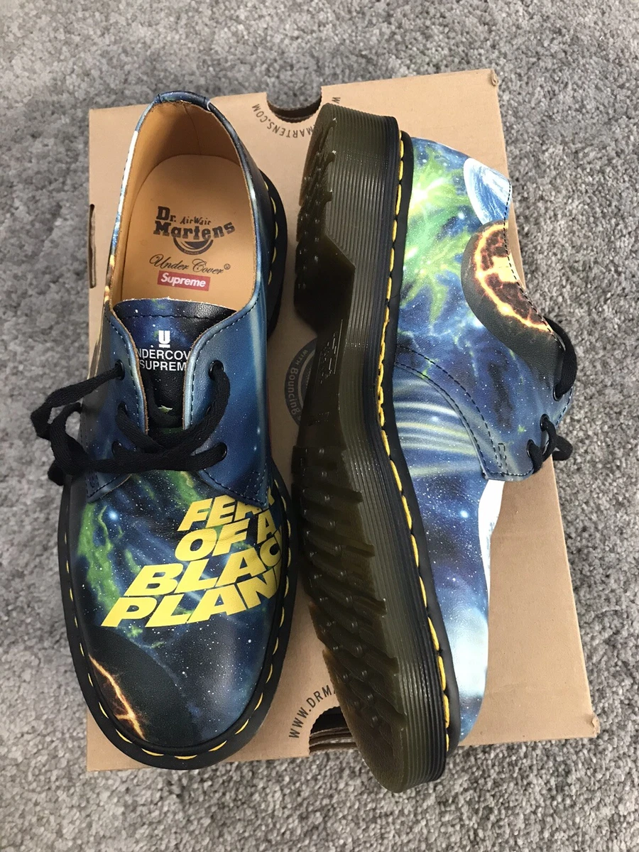 Dr Martens Docs Supreme Undercover Public Enemy 1461 Shoes US Size 7 Rare