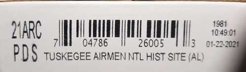 2021 P D S Tuskegee Airmen ATB Quarters Original 3 Roll Set in Sealed Box 21ARC - Bild 1 von 2