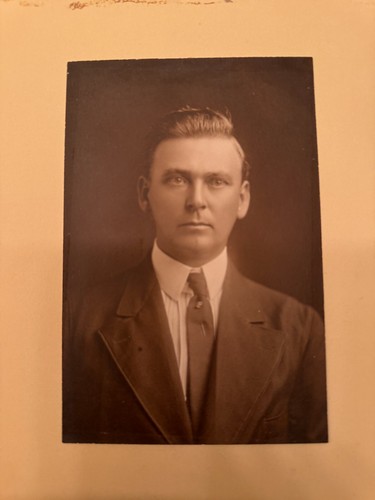 Foto retrato masónico 1908 rito escocés 18º grado caballero rosa croix