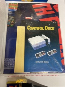 Nintendo NES Challenge Set.  Box, Manual, Console, Power Adapter And Game Genie.