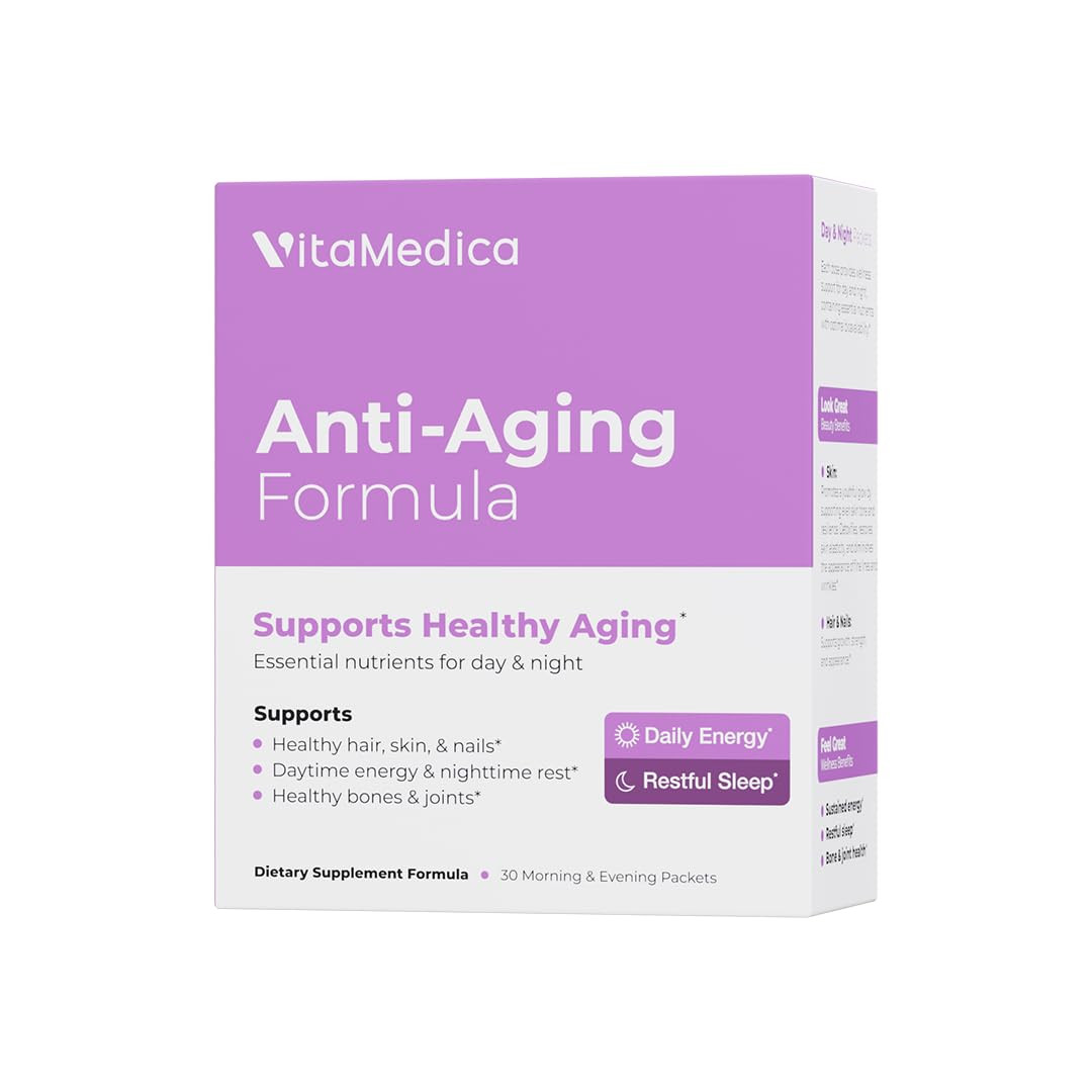 VitaMedica 4-in-1 Anti-Aging Beauty & Wellness Supplement for Youthful Skin