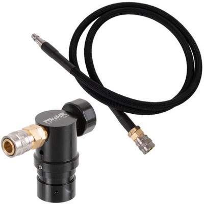 PowAir Performance Line Airsoft HPA Regulator mit V1 HPA Schlauchsystem (0-230 P