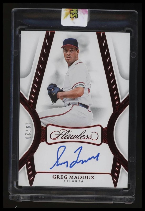 2025 Panini Flawless Greg Maddux Auto #/20