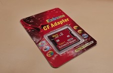 Dual-slot Micro SD/TF to Type I Compact Flash CF card adapter C43