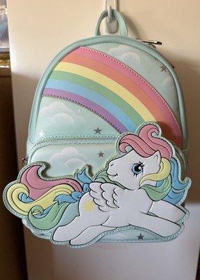 NWT Loungefly My Little Pony Starshine Rainbow  Pegasus Mini Backpack RARE