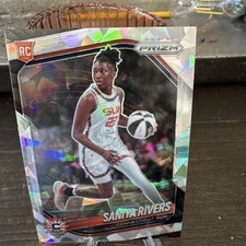 Saniya Rivers 2025 Panini WNBA Cracked Ice Prizm Rookie Card #131 - Sun