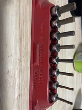 Snap On 38 Sae Allen Socket Set 6 Piece Set Snap On 38 Sae Allen Socket Set 6 Piece Set