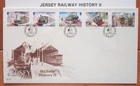 1985 Railway History II Jersey First Day Cover Last One